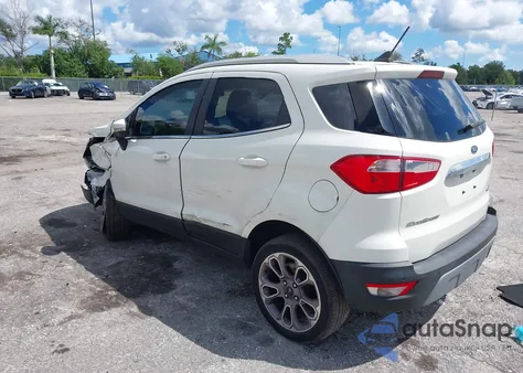 2020 Ford Ecosport Titanium z USA, uszkodzony, nr VIN MAJ6S3KL7LC361411